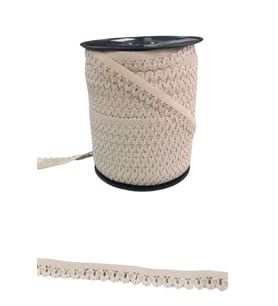 Çamaşır Askısı Şerit En 1 Cm Bej 5 Metre