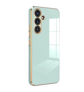 Samsung Galaxy A24 4G Kılıf Volet Silikon - Açık Yeşil