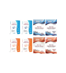 Egem Yayınları Aöf Laborant Ve Veteriner Sağlık 1 Ve 2 Sınıf Güz Ve Bahar Dönemi Anlatımlı Soru + Çıkmış (Çok Renkli)