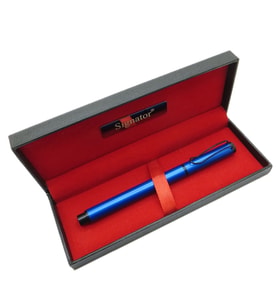 Signator® T589 Mavi Roller Kalem  İsme Özel Kalem  Hediyelik Kalem (Karışık)