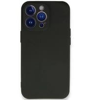 Newface Apple iPhone 13 Pro Kılıf First Silikon - Siyah