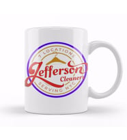 Jefferson Retro Rainbow Style Kupa Bardak Porselen