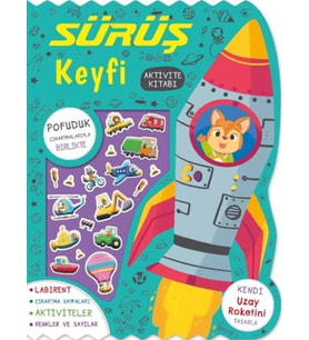 Sürüş Keyfi - Çıkartmalı Aktivite Kitabı