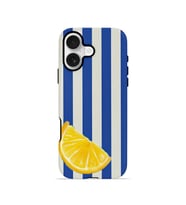 iPhone 17 Vorian Çift Katmanlı Kılıf Lemon Coast Stripe