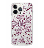 Apple iPhone 13 ProMax Uyumlu Köşe Korumalı Antişok  Kapak Nostalji Desen Tasarımlı Şeffaf  Kılıf