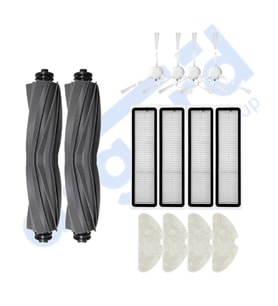 DREAME D10S, D10S PRO, D9 MAX GEN 2 UYUMLU 2 Ana Fırça 4 Yan Fırça 4 Filtre 4 Mop PKT-iasgf0000903