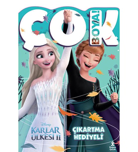 Disney Karlar Ülkesi Çok Boya! Çıkartmalı Dev Boyama Kitabı