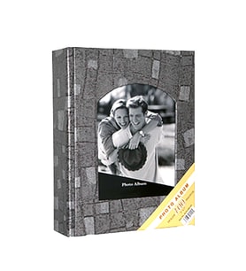 100’lük 13x18 cm Ofset Fotoğraf Albümü (Gri)