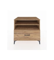 Kronos Şifonyer 2 Raflı Tek Çekmeceli 88x59x80 Çam-Çam