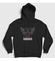 Presmono Unisex Siyah Eagle Behemoth Kapüşonlu Sweatshirt 16700tt
