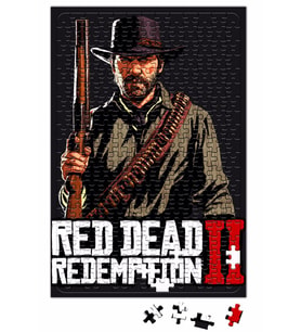 Red Dead Redemption Arthur Puzzle 240 Parça Yapboz