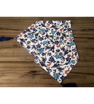 BLUE BLANC ÇİÇEK DESENLİ RUNNER (Krem)