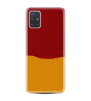 Samsung a71 A72 A73 A7 A9 2018 C7 C9 Kılıf Desenli Silikon Sarı Kırmızı Boya 1708