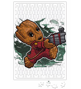 Baby Groot Super Tiny Groot Puzzle 240 Parça Yapboz