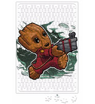 Baby Groot Super Tiny Groot Puzzle 240 Parça Yapboz