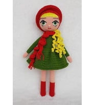 Olga Bebek Amigurumi Organik Oyuncak