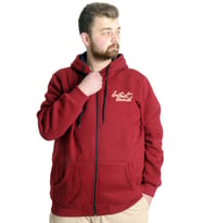 Mode XL Erkek Sweat Kapşon West Lamb 22524 Bordo