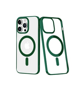 iPhone 14 Pro Max Kılıf Element Magneticsafe Sert Kapak - Köknar Yeşili