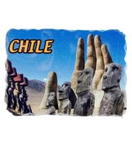 Şili Temalı Kırık Magnet (Karışık)