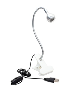 Powermaster Cob Led Beyaz 5 Volt Usb Beyaz Masa Lambası Kitap Okuma Masa Gece Lambası