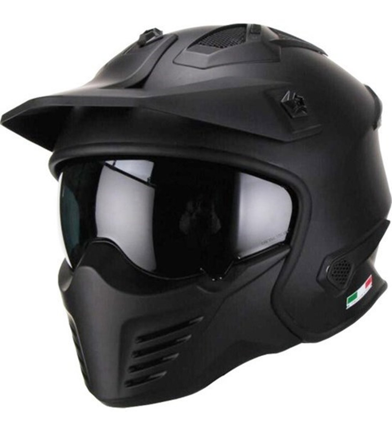 SWAY SW 726 X TOKYO MAT SİYAH KASK (M)