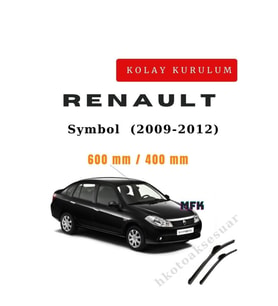 Renault Symbol  (2009-2012) Araca Özel Silecek