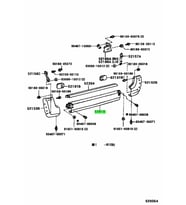 Toyota Hiace Arka tampon Orta Komple Demir 1989-1995 (Oem No:  5201995J31)