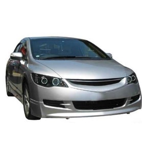 Honda Civic FD6 (2006-2009) Makyajsız Ön Tampon Ek (Plastik)
