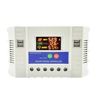 Powermaster PM-50A 12V-24V-36V-48V 50 Amper 4 USB'li Dijital Otomatik Solar Şarj Regülatörü