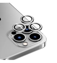 iPhone 15 Pro / 15 Pro Max Uyumlu Gerçek Safir Lens Koruyucu Görüntü Kalitesini Bozmayan Netlik (Beyaz)