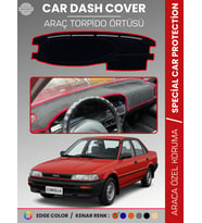 TOYOTA COROLLA (1988-1991) Torpido Örtüsü Panel Halısı Torpido Koruma Tam Uyum UV Koruma Kaymaz