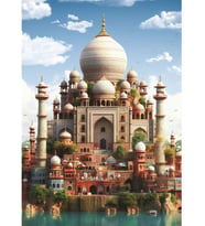 Anatolian 1500 Parça Tac Mahal Puzzle - Yasin Yaman