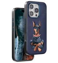 Iphone 16 Perma Desenli Kapak - Lacivert
