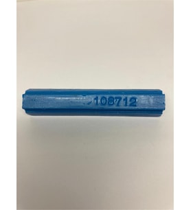 Yumuşak Tamir Mumları 1087 12 Çilek Mavi 8cm Yumuşak Mum