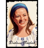 Didem Madak Edebiyat Temalı Ahşap Tablo / Poster