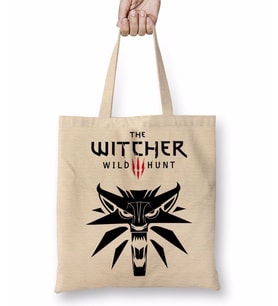 Geralt Witcher 3 Wild Hunt Bez Çanta Uzun Saplı