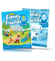 Family and Friends Level 1 : Class Book and WORKBOOK with Downloadable Audios
