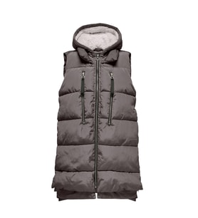 Only Onlnewnora Puffer Kadın Yelek (Gri)