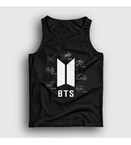 Presmono Unisex Siyah Signs Bts Atlet 22629tt