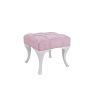 Kapitoneli Kapı Önü Ayak Ucu Puf 45*45cm (Çok Renkli)