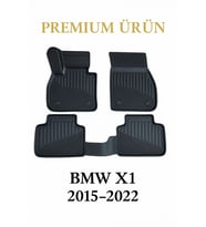 Bmw x1 2015-2022 Uyumlu 3D Havuzlu Oto Paspas Premium