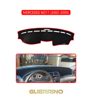 MERCEDES W211 2002-2009TORPİDO KORUMA HALISI KIRMIZI KENAR