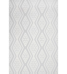Dijital Baskı Halı Geometrik Desenli Modern Salon Tasarımı Beyaz Ekru Kaymaz Tabanlı Yıkanabilir
