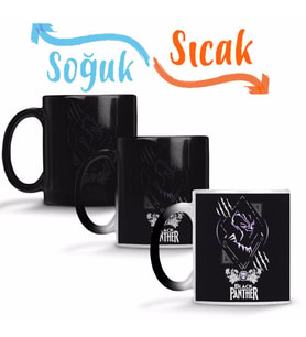 Pantera Negra Panther 2 Sihirli Kupa Bardak Porselen