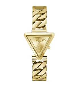 GUESS GUGW0859L2 ALTIN KAPLAMA ÜÇGEN KADIN KOL SAATİ