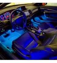 Volkswagen Passat B7 Sese Duyarlı Ayak Altı Led Aydınlatma Kumandalı RGB