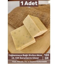 #bitkiselsabun %100 Doğal Güzel Kokulu El Yüz Saç Vücut Orijinal Bitkisel Sidr Sabun 120g - 1 Adet