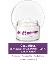 Acvit Özel Bölge Beyazlaştırıcı ve Aydınlatıcı Krem - 50 ml
