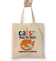 Cat Lover Gifts For Women Funny Cat Lover Gifts For Women Men Kids Bez Çanta Uzun Saplı