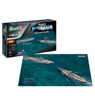 Revell Gift Set Diyorama Başlangıç Seti Bismarck VG05668